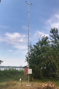 Weather station in Dobiegniewo