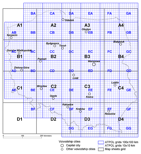 ATPOL system (raster version)